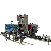 Automatic shrink wrapping machine for cosmetic productsbeveragefor chemicals