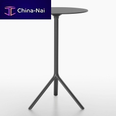 Contemporary high bar table MIURAMDFHPLlacquered aluminum base