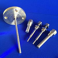 Flange thermowell MTWthreadedstainless steelfor temperature sensors