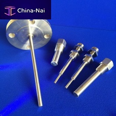 Flange thermowell MTWthreadedstainless steelfor temperature sensors