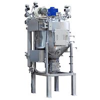Powder cooler granulesfor the food industry