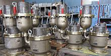 Air relief valve for vacuumfor water systemsflange