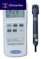 Temperature measuring instrument MC-83 relative humiditythermistorportable