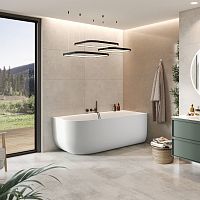Corner bathtub Marin 170ovalfree-standingfor homes