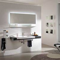Wooden vanity top MONOLITH MARATHIglasscrystalmarble