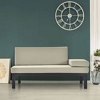 Contemporary daybed CHICfabricmetalmetal base