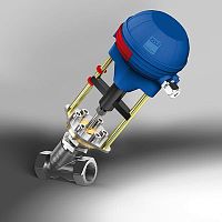 Control valve 14threadedangle seatstainless steel
