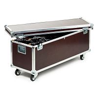 Aluminum flight-case with wheelscustom