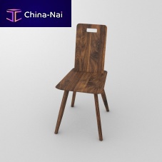 Contemporary dining chair AETASindooroakbeech