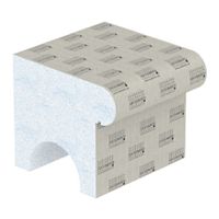Contemporary bench MODUL-BA-SHAPEplasterwithout backrestwithout armrests