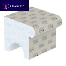 Contemporary bench MODUL-BA-SHAPEplasterwithout backrestwithout armrests