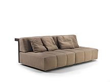 Modular sofa FUR NATUREcontemporaryfabricleather