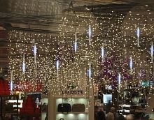 Public space light garland EL CORTE INGLS
