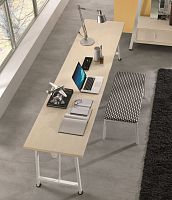 Contemporary desk woodenmetalchild's