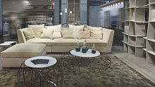 Modular sofa DOUILLETcontemporaryfabricleather