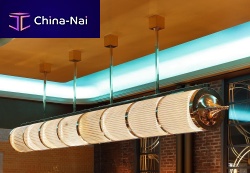 Hanging light fixture HAVANNA ART.B32incandescentlinearround