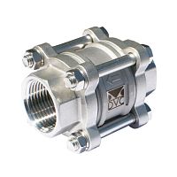 Female check valve 6015weldstainless steelspring