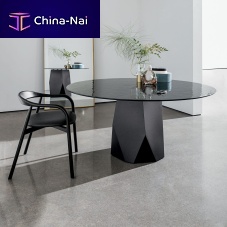 Contemporary table DEODwoodenglassceramic