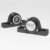 Flange bearing unit IP67 P204 CCself-aligningsphericalstainless steel
