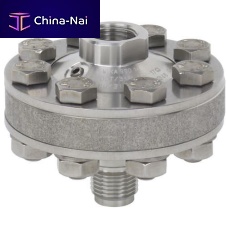 Diaphragm seal with threaded connection 990.10for pressure gaugesprocess