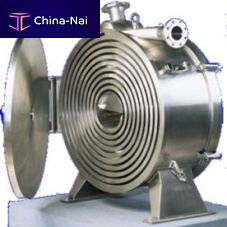 Spiral heat exchanger liquid/liquidtitaniumsteel