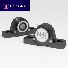 Flange bearing unit IP67 P204 CCself-aligningsphericalstainless steel
