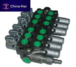Spool hydraulic directional control valve 102 lever-operated3-waymonobloc