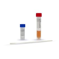 Diagnostic collection tube flat-bottomnasopharyngealtransfer