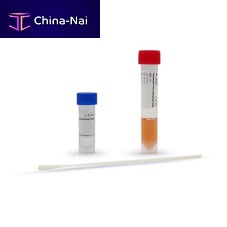 Diagnostic collection tube flat-bottomnasopharyngealtransfer