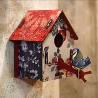 MDF birdhouse COUNTRYSIDE wall-mounted
