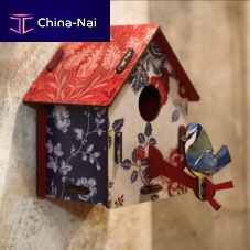 MDF birdhouse COUNTRYSIDE wall-mounted