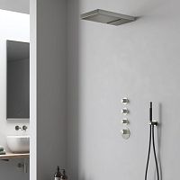 Shower mixer tap WATERLINE : SA300.SC + SK + TC.HF3wall-mountedthermostaticstainless steel 316L