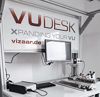 Remote visual inspection test system VUDESK