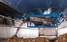 Organic waste treatment plant