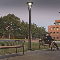 Urban lamp post CONCORD : ALCOTTcontemporarymetalLED