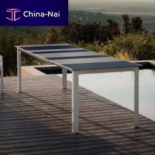 Contemporary dining table LEVANTEceramicwooden baserectangular