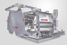Twin-shaft mixer GMS Multiflux® paddlebatchfor liquids