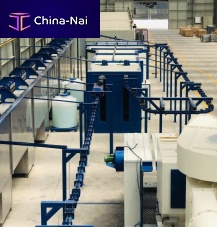 Tunnel oven curinggaspowder coating