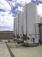 Mixer pressure vessel for the food industry