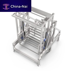 Hydraulic bin lifter