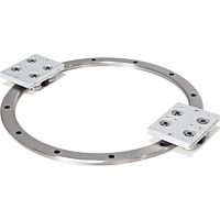 Roller linear motion system adjustablerail-mountedV-shaped rail