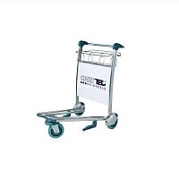 Airport terminal luggage trolley BRAC3-wheelopenfor passengers