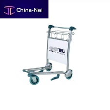 Airport terminal luggage trolley BRAC3-wheelopenfor passengers