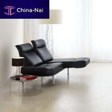 Contemporary sofa DS-450 Twistleatherbluegray