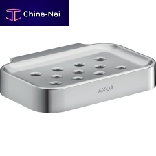 Wall-mounted soap dish 42805000metalfor hotelblack