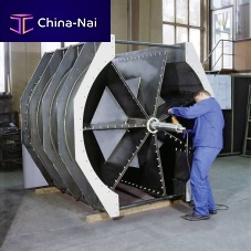 Multi-purpose rotary valve for dust collectorsround-flange