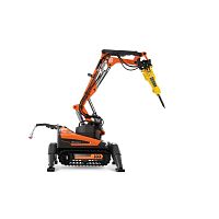 Remote-controlled demolition robot DXR 145compact