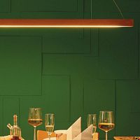 Hanging light fixture LED40LEDlinearIP20
