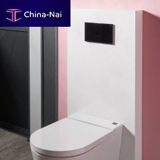 Wall-mounted toilet installation unit with toilet tank