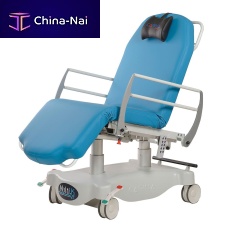 Electric treatment chair MULT-V2-7003 sectionson castersTrendelenburg